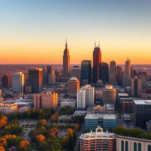 Image from the 'Charlotte Through Our Lens' project, showcasing a panoramic view of the city skyline